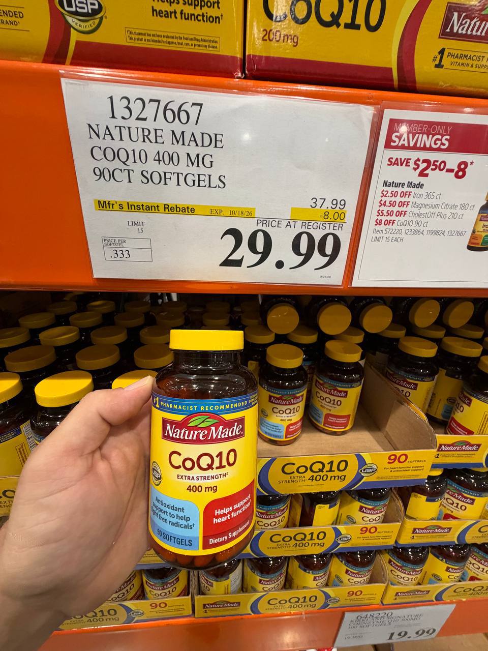 Costco - Natures Made CoQ10