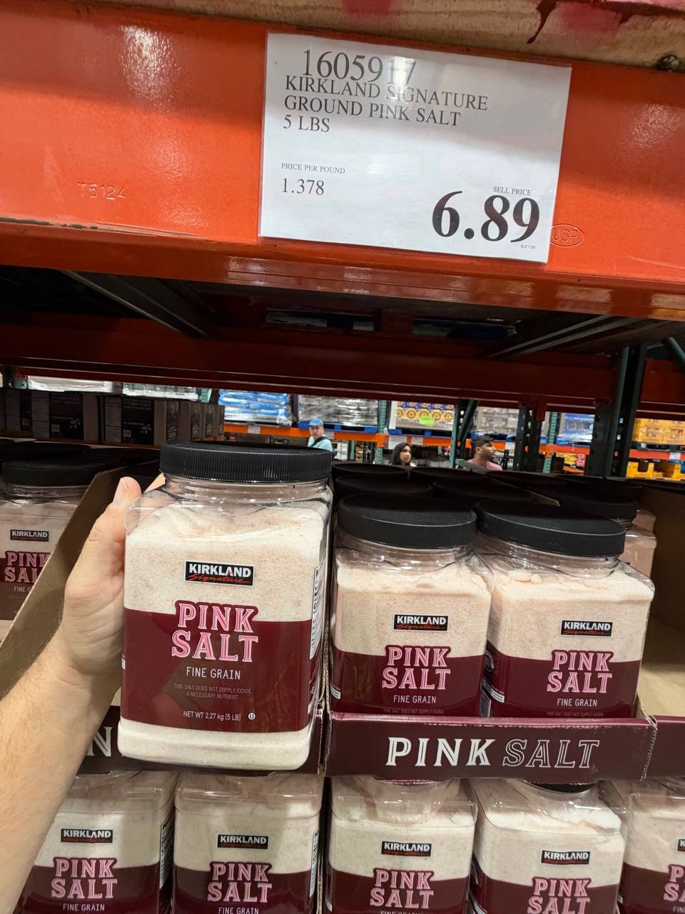 Costco - Kirkland Pink Salt Fine Grain