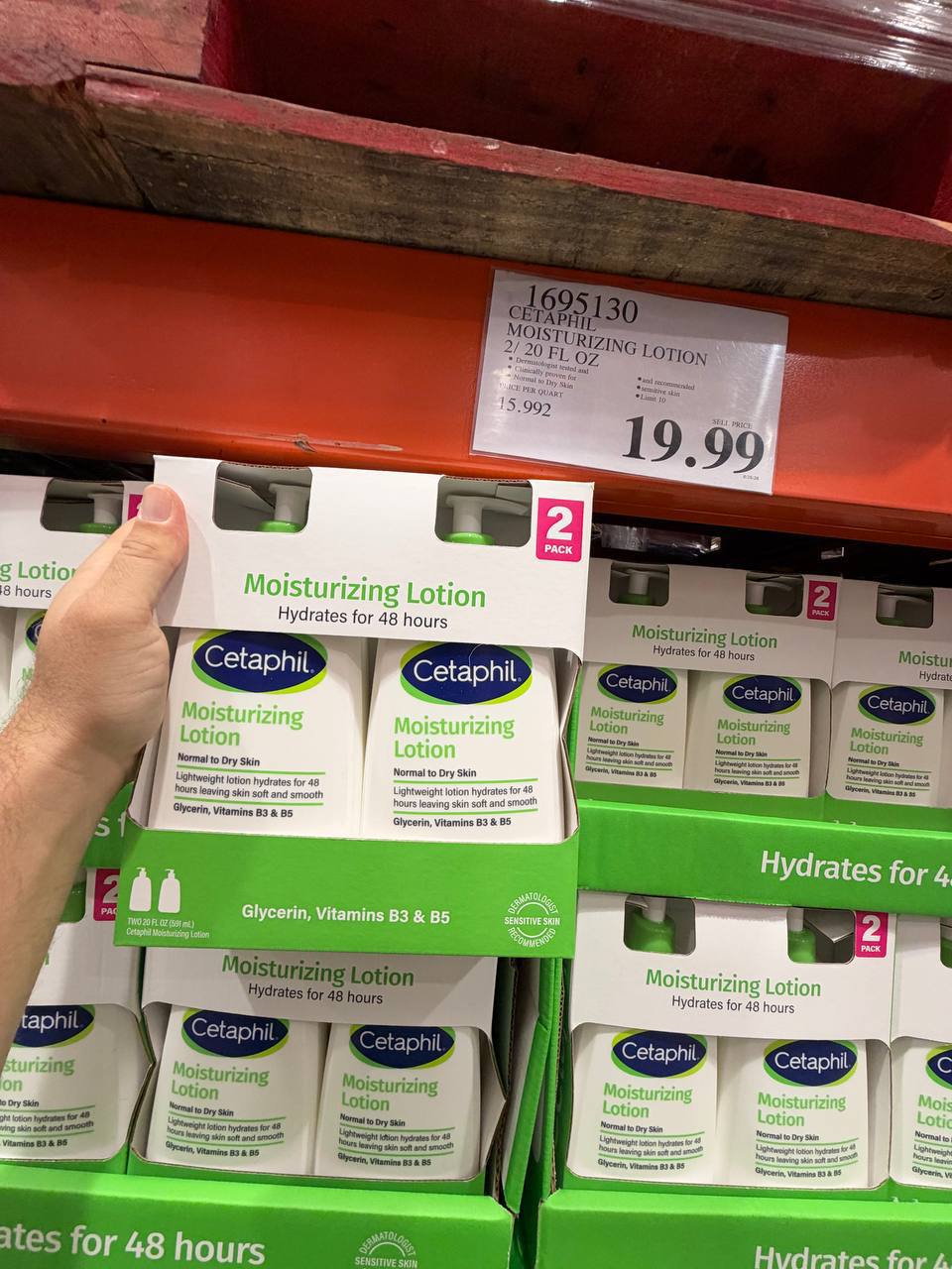 Costco - Cetaphil Moisturizing Lotion