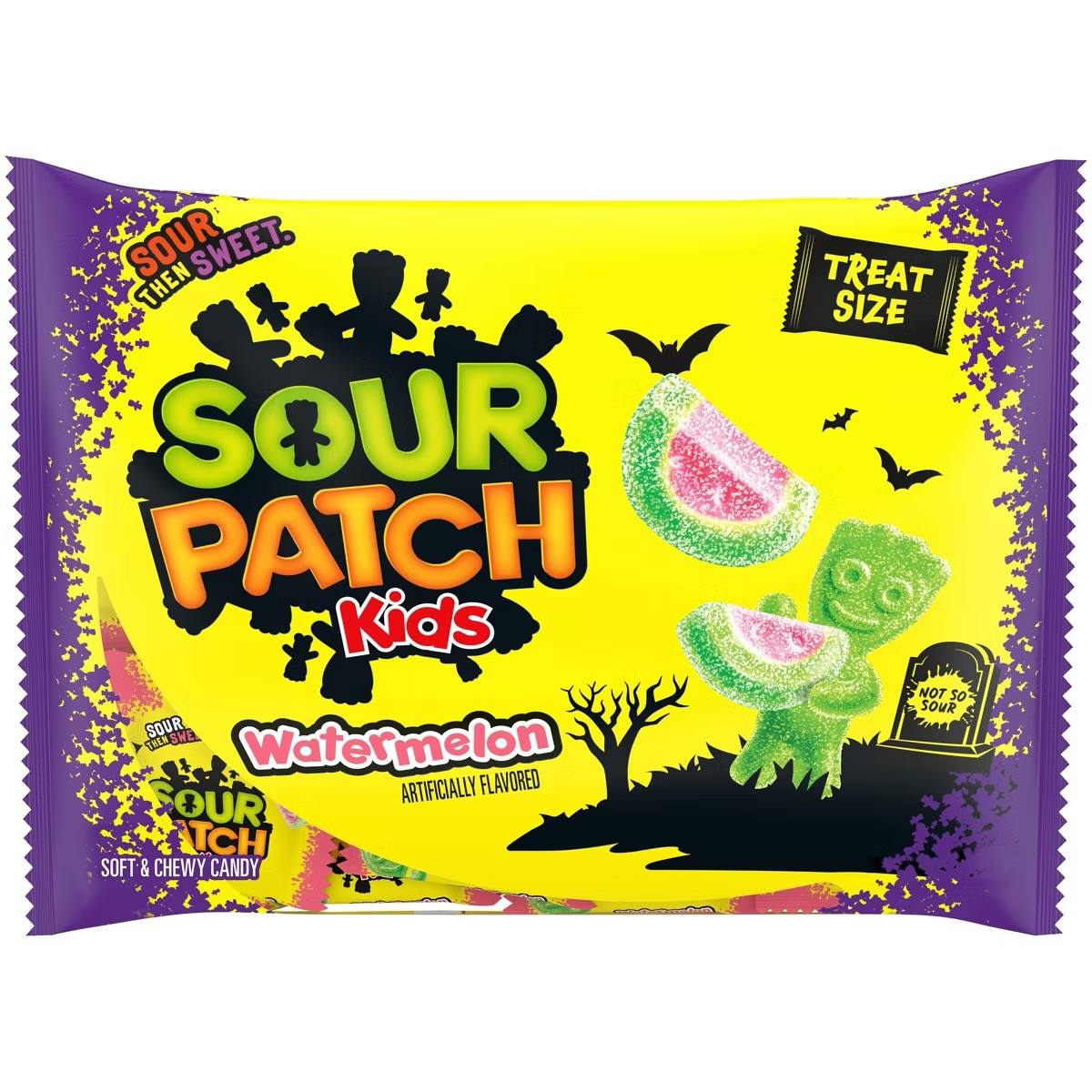 Target - SOUR PATCH KIDS Watermelon Soft & Chewy Gummy Halloween Candy Bag - 9.7oz/22ct