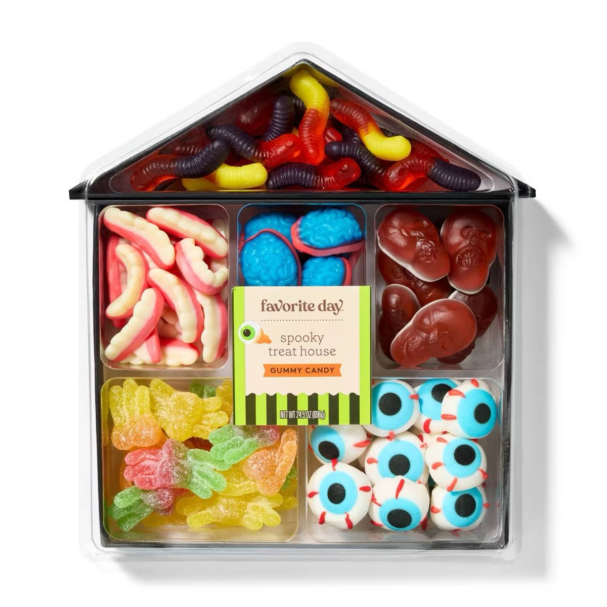 Target - Halloween Spooky Treat House Gummy Candy Board - 24.5oz - Favorite Day™