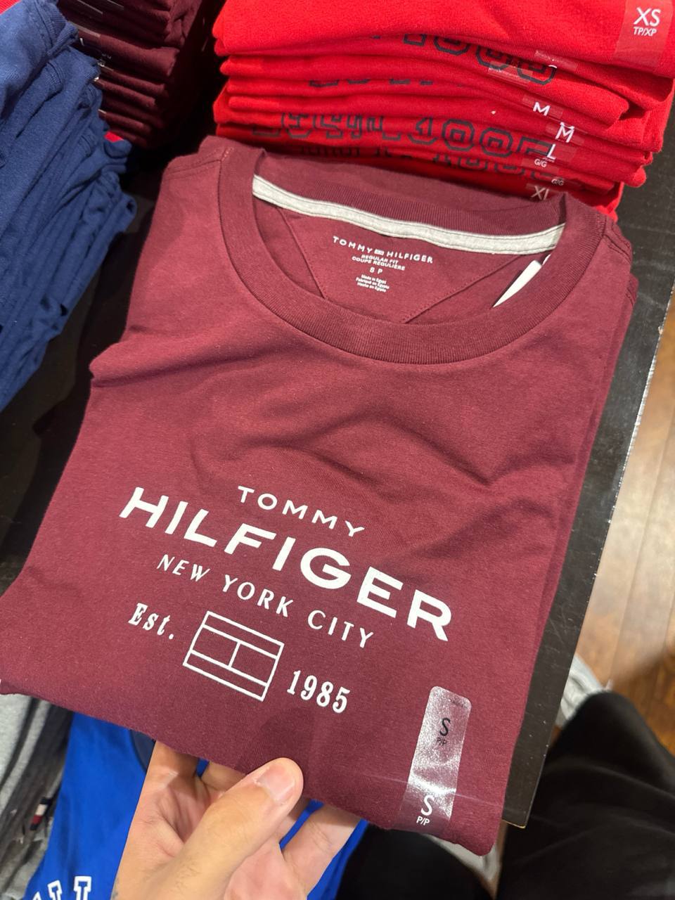 Tommy Masc- Camiseta Manga Curta