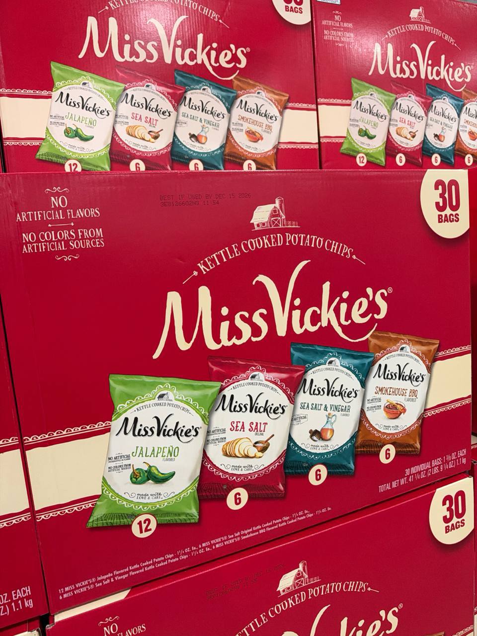 Costco- Miss Vickie’s 30 bags
