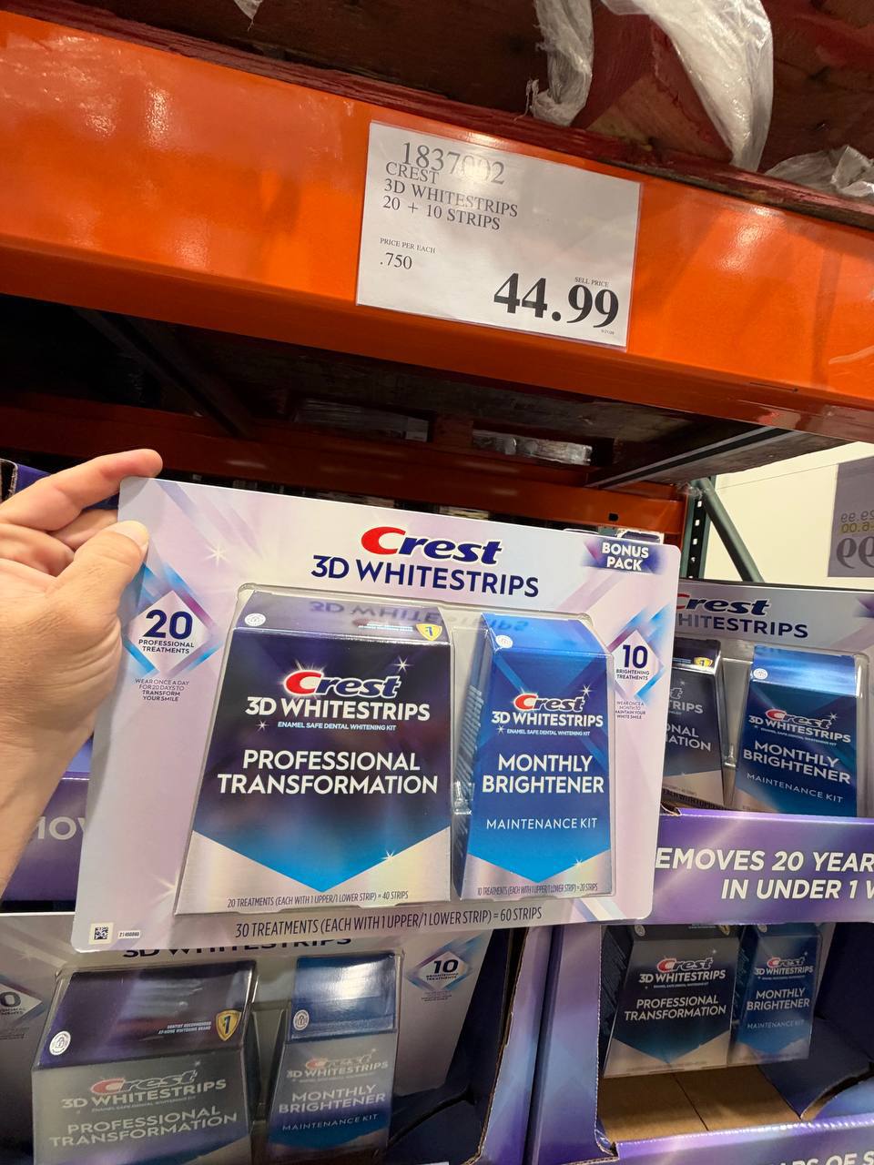 Costco - Crest 3D WhiteStrips