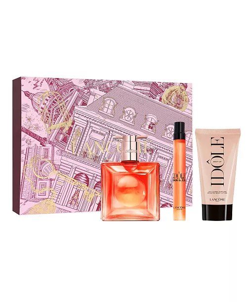 Macy's - Lancôme 3-Piece Idôle Peach N' Roses Eau de Parfum Spray and Body Lotion Set