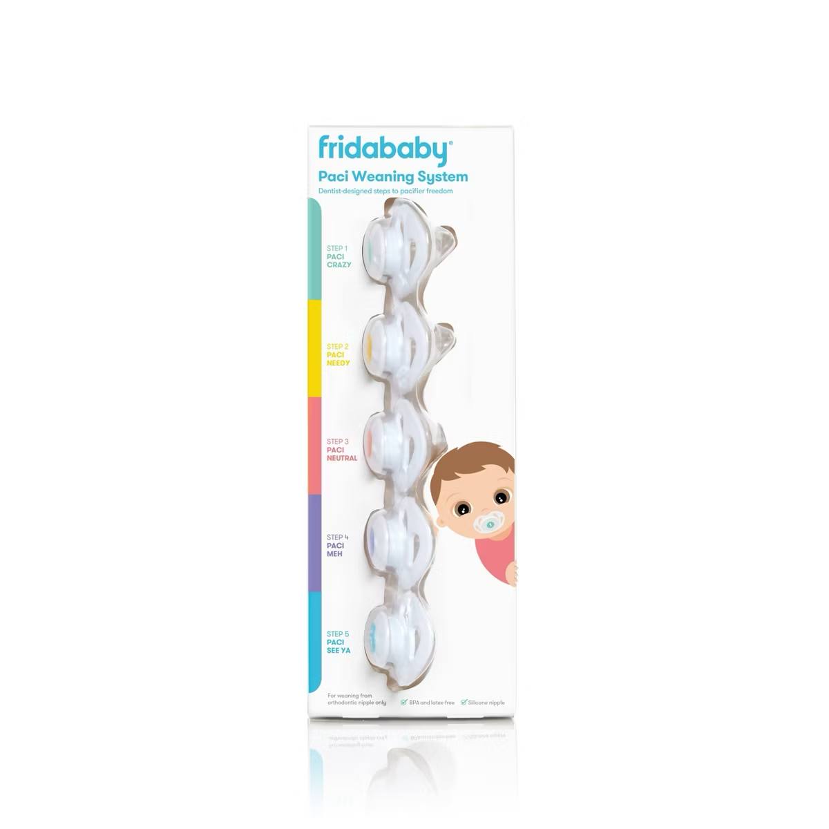 Target- Frida Baby Pacifier Weaning System - 5ct: Silicone, BPA-Free