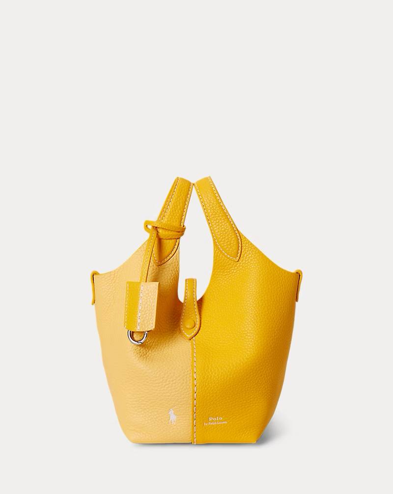 PRL Fem- Polo Play Leather Small Tote & Crossbody