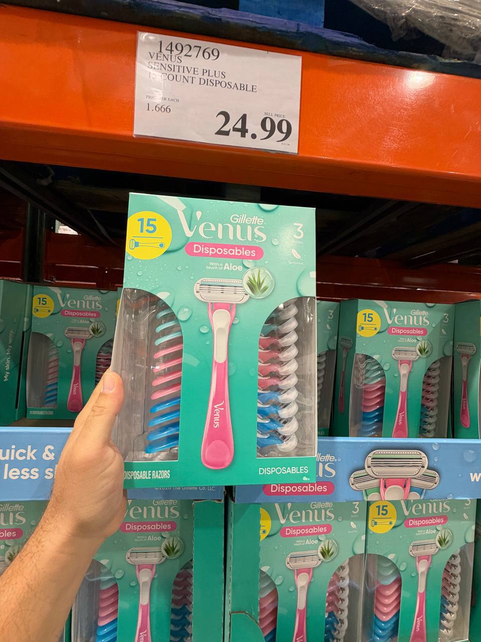 Costco - Venus Sensitive Plus