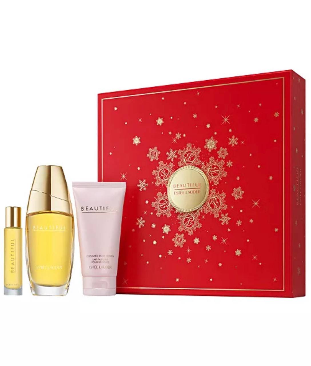 Estée Lauder- 3-Piece Beautiful Favorites Parfum Spray + Body Lotion Gift Set