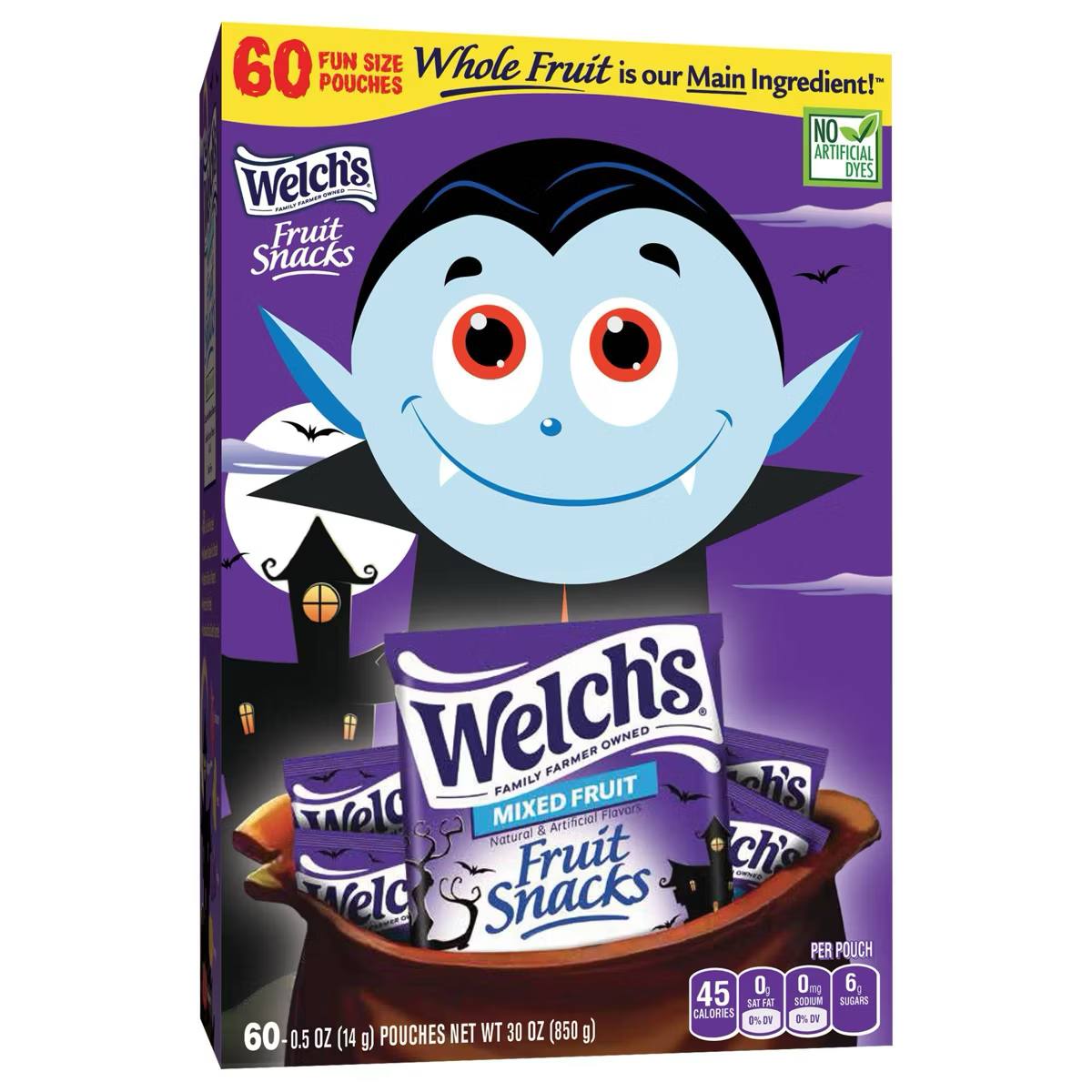 Target - Welch's Halloween Mixed Fruit Fruit Snacks - 30oz/60ct