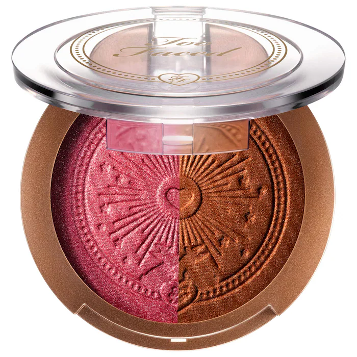 Sephora - Too Faced  Sun Bunny Luminous Blushing Bronzer- Color: Fuchsia Bunny