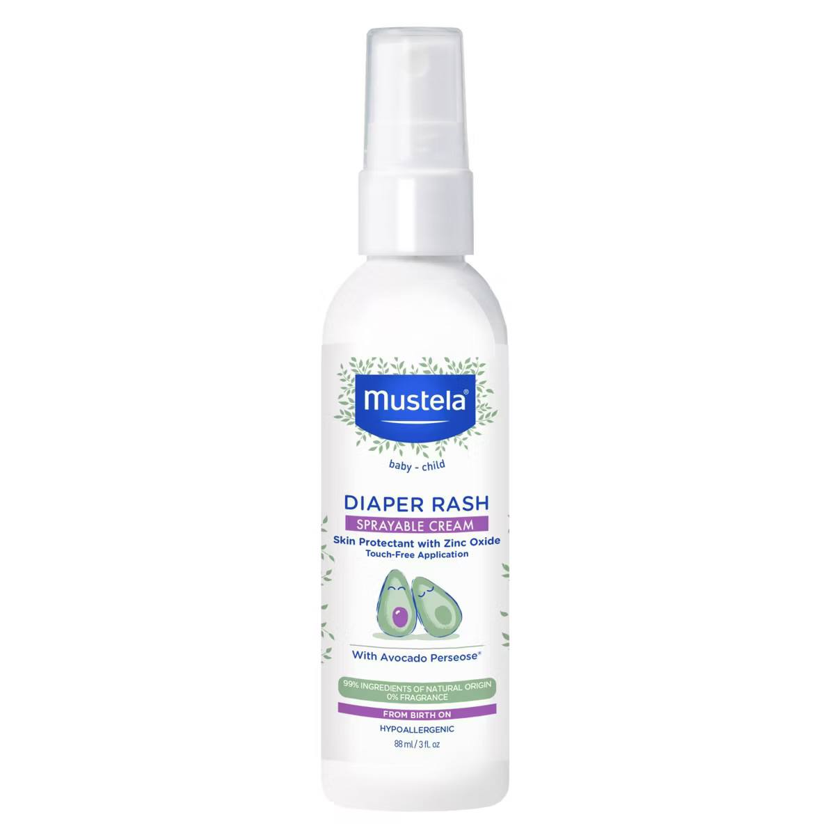 Target - Mustela Sprayable Diaper Rash Cream - 3 fl oz