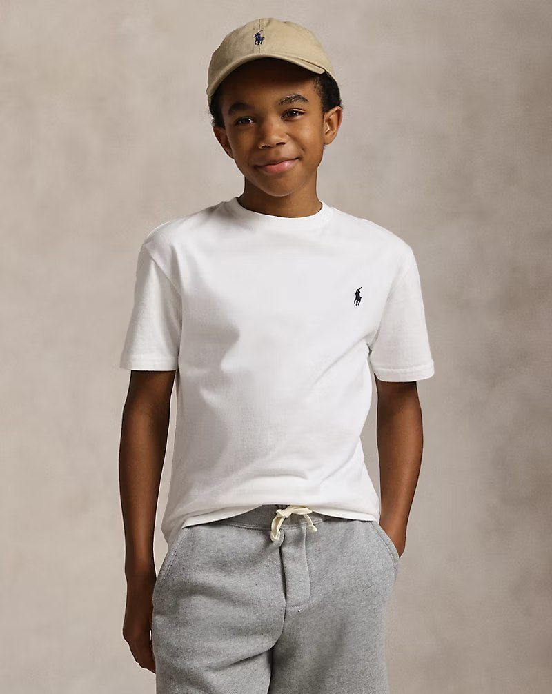 PRL Boy - Cotton Jersey Crewneck Tee