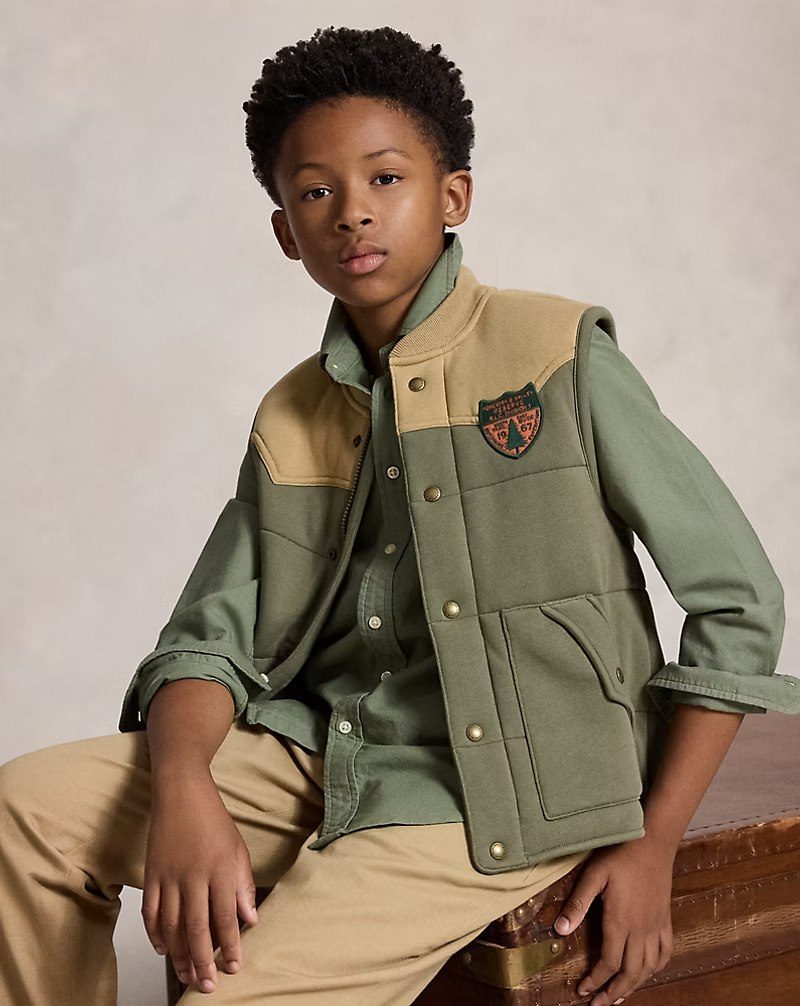 PRL Boy - Western Fleece Vest