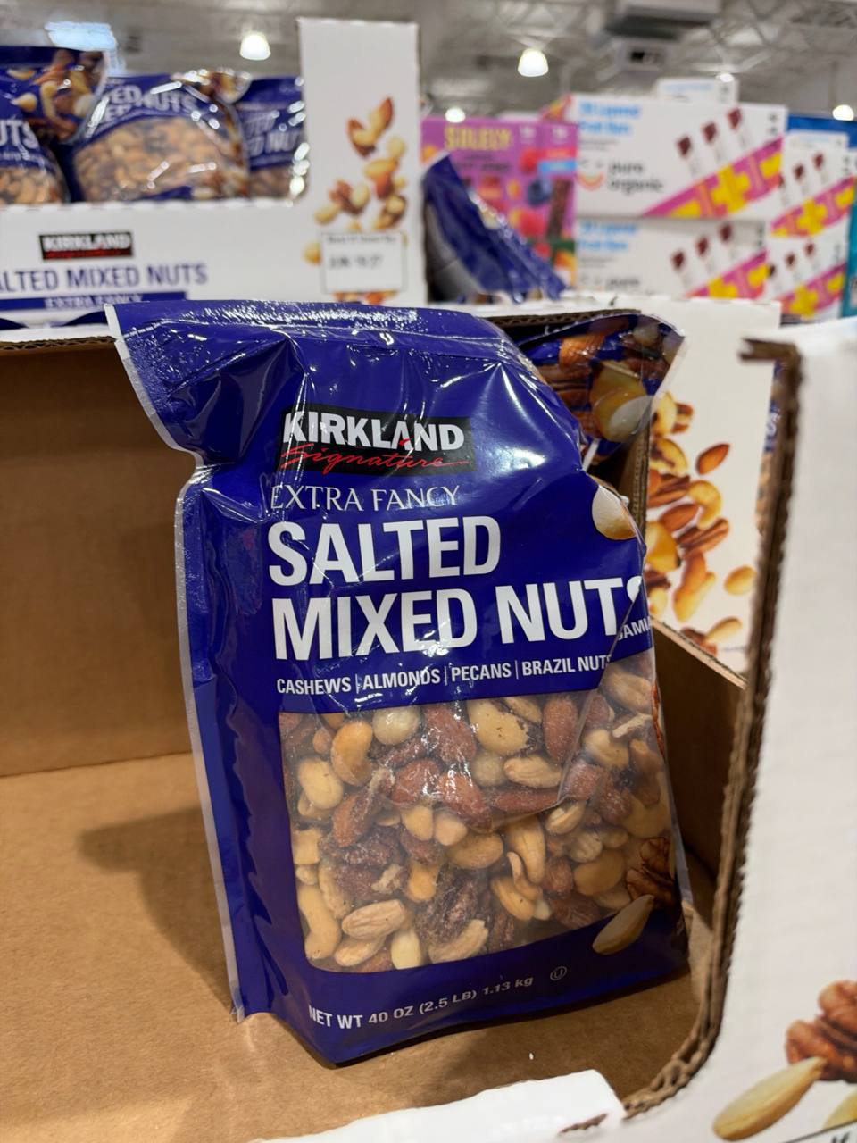 Costco- Kirkland Salted Mixed Nuts