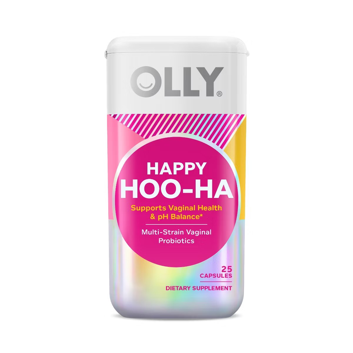 Target - OLLY Happy Hoo-Ha Probiotic Capsules for Women Supports, Vaginal Health and pH Balance - 25ct