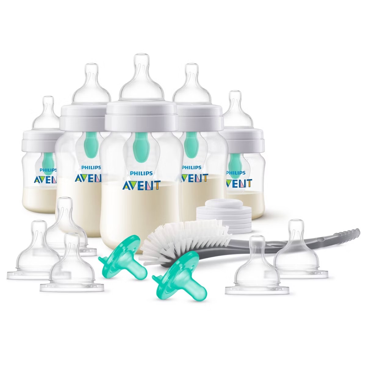 Target - Avent Philips Anti-Colic Baby Bottle with Air-Free Vent Newborn Gift Set - 18pc