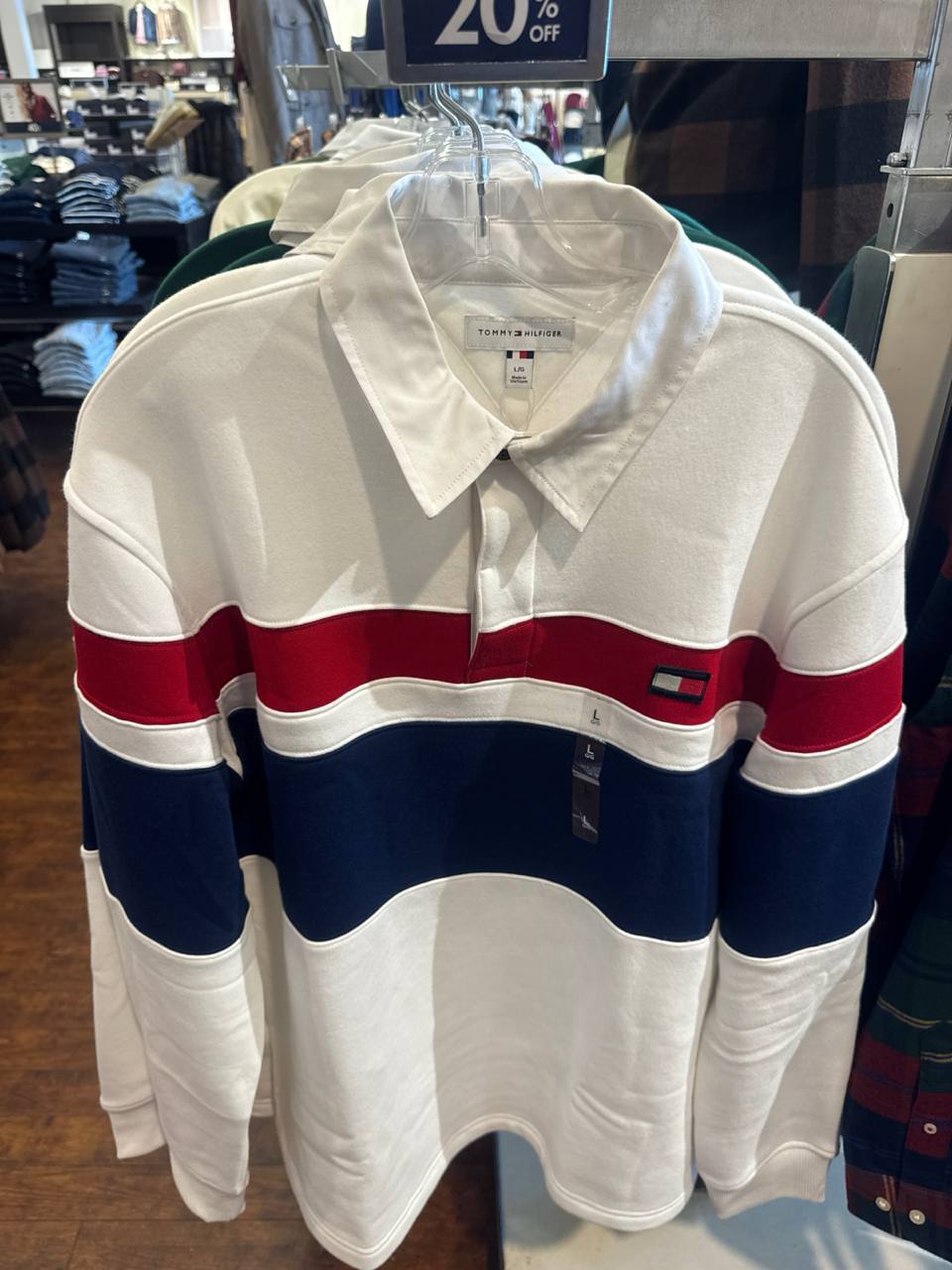 Tommy Masc- Blusa Manga Longa