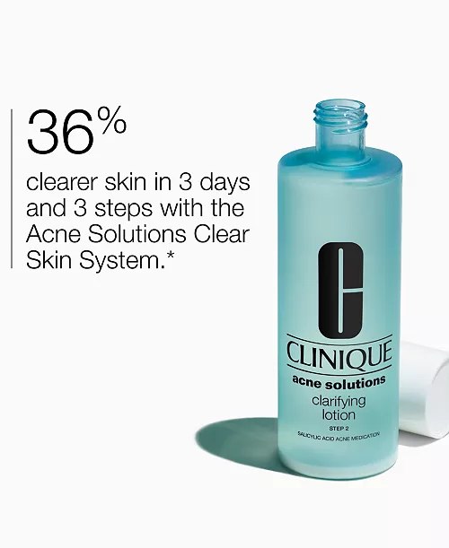 Macy's - Clinique Acne Solutions Clarifying Face Lotion, 6.7 oz.