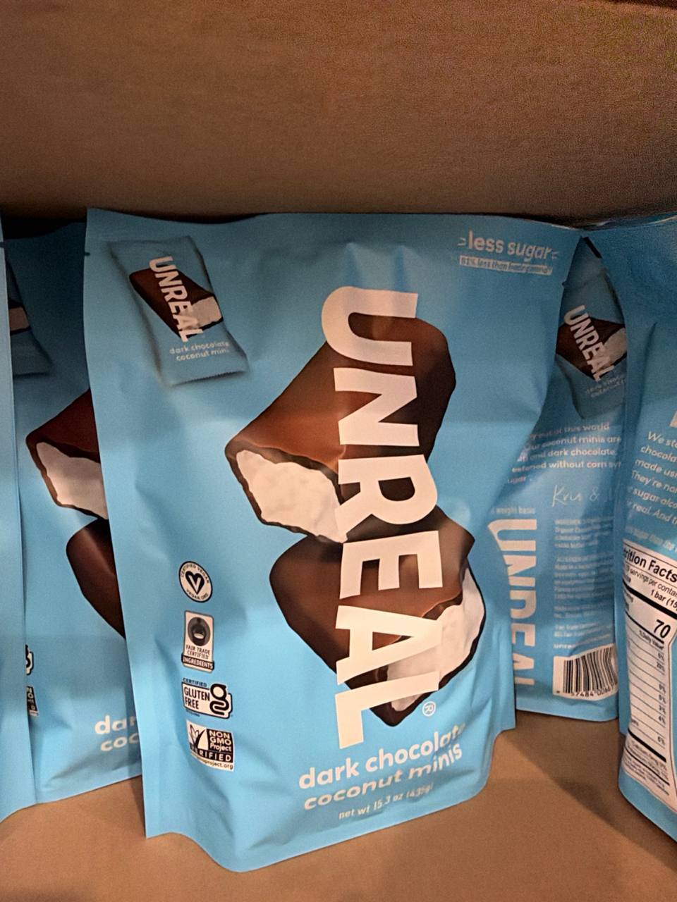 Costco- Unreal Dark Chocolate Mini Coconut