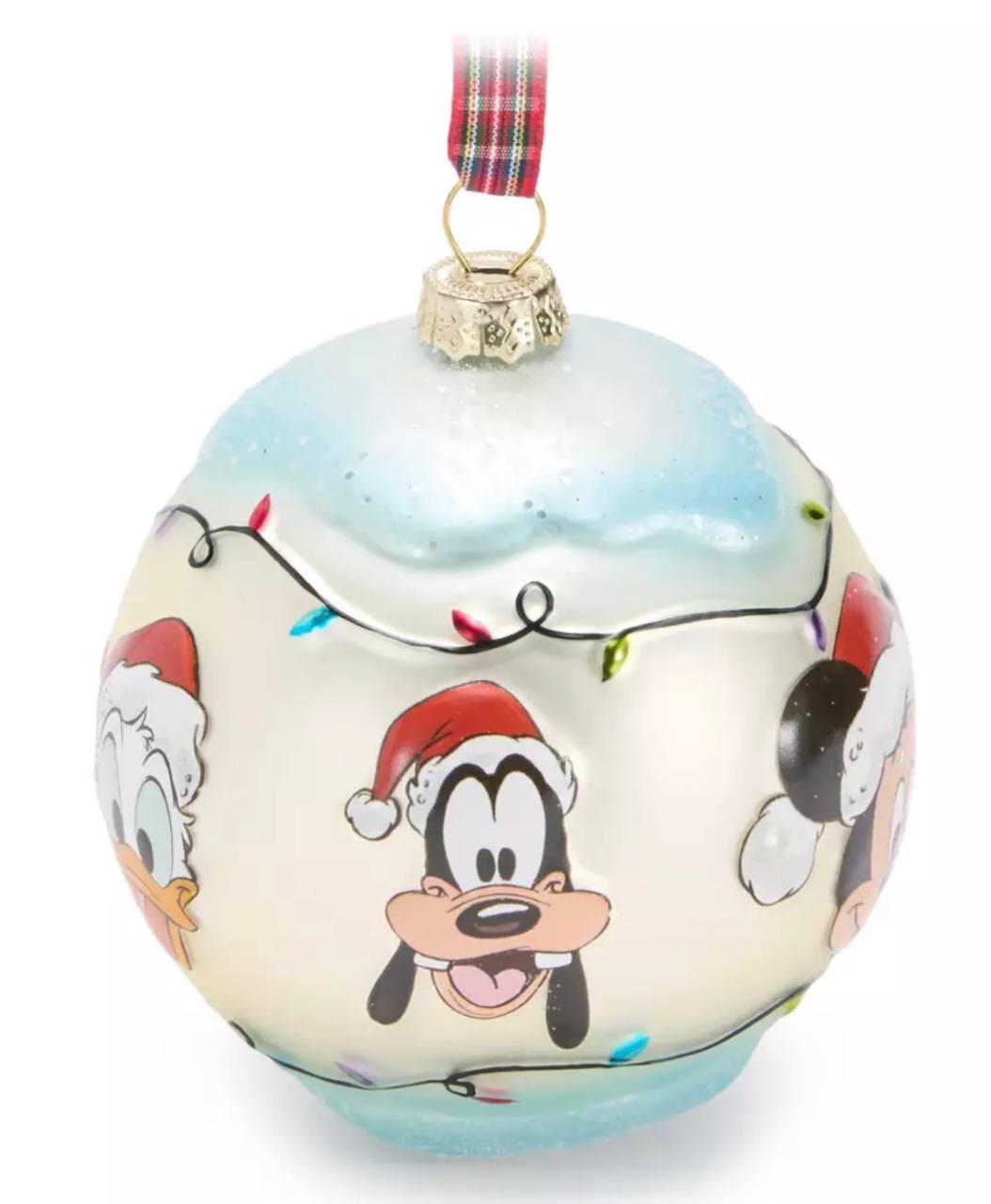 Disney - Mickey Mouse and Friends Glass Ball Ornament