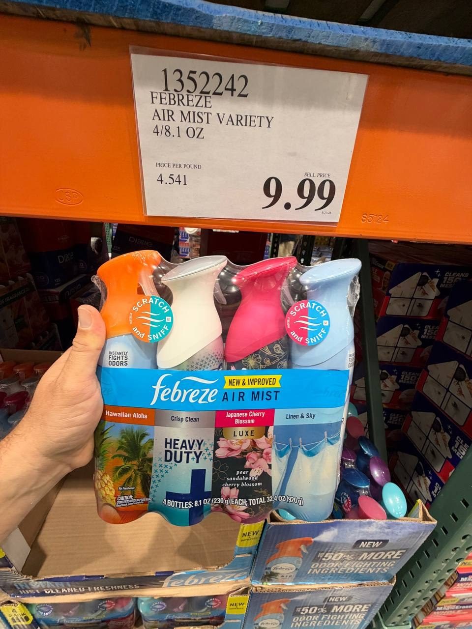 Costco - Febreze Air Mist
