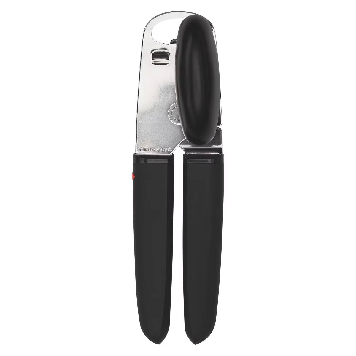 Target - OXO Soft Handled Can Opener: Good Grips, Stainless Steel, Manual, Soft-Grip Handle, Hand Wash, Freestanding, Black