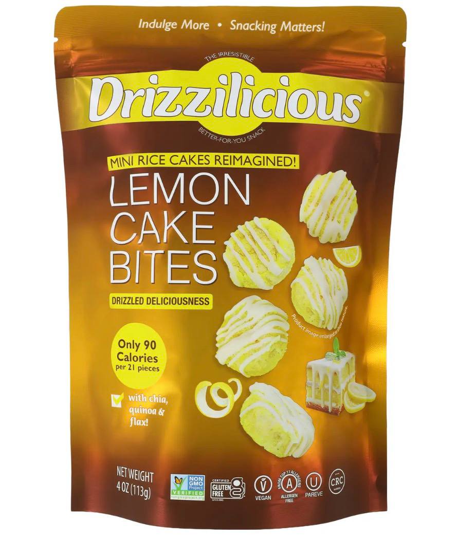 Five Bellow - Drizzilicious® Lemon Cake Bites Rice Cakes 4oz