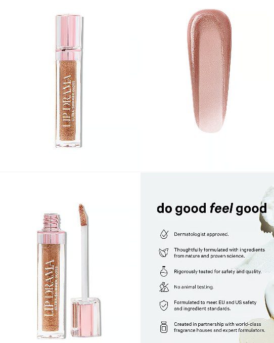 VS - Bombshell Shine Lip Drama Ultra-Shimmer Gloss: Color Bronze Siren