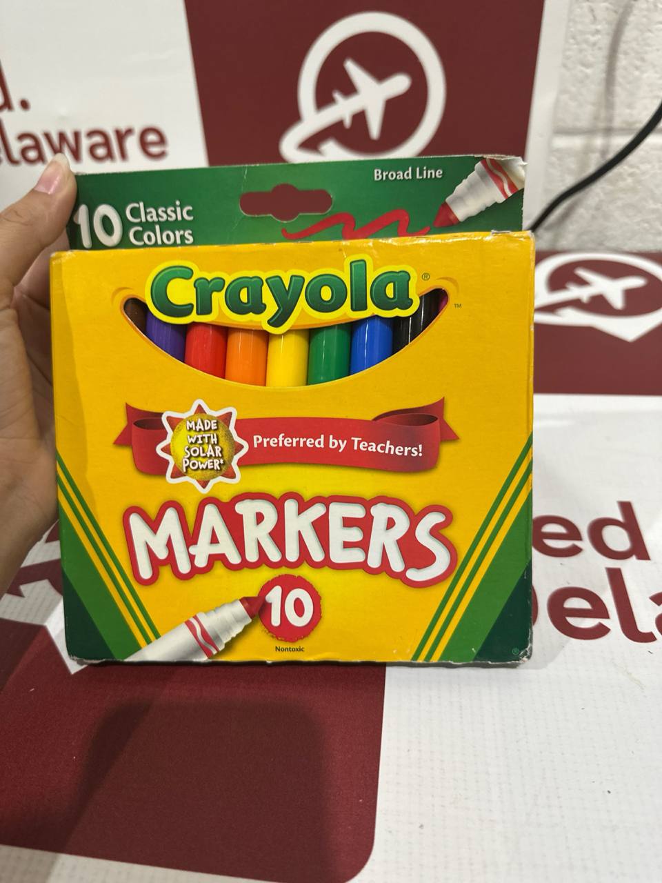 Crayola markers 10(C1)