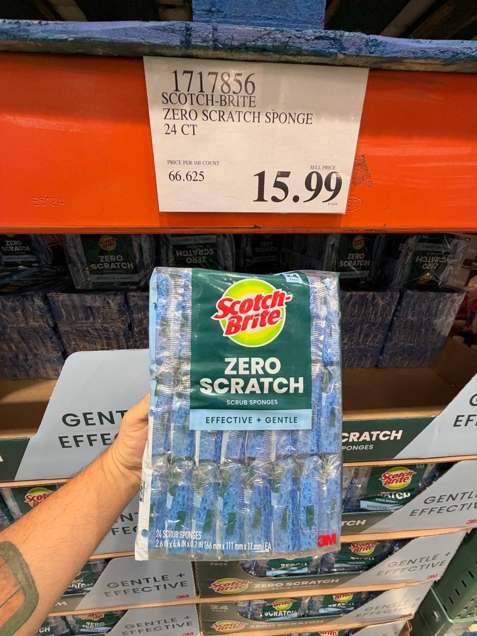Costco - Scotch Brite Zero Scratch