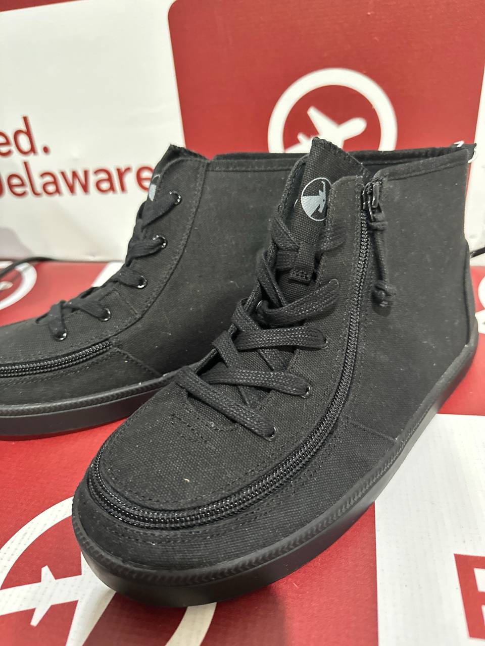 Sapato preto cano médio (B2)