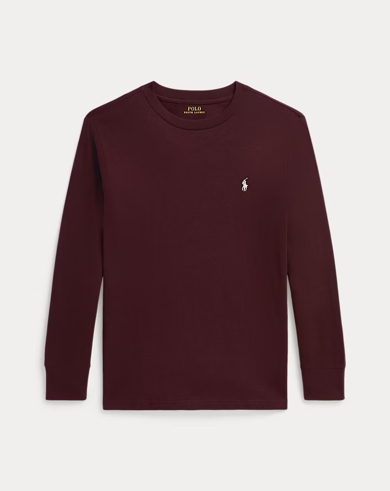 PRL Boy - Cotton Jersey Long-Sleeve Tee