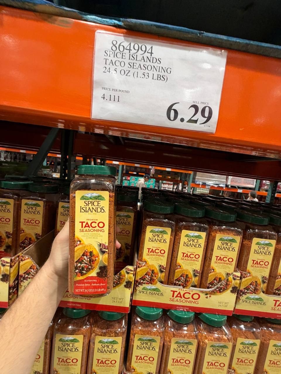 Costco - Spice Islands Taco Seasoning