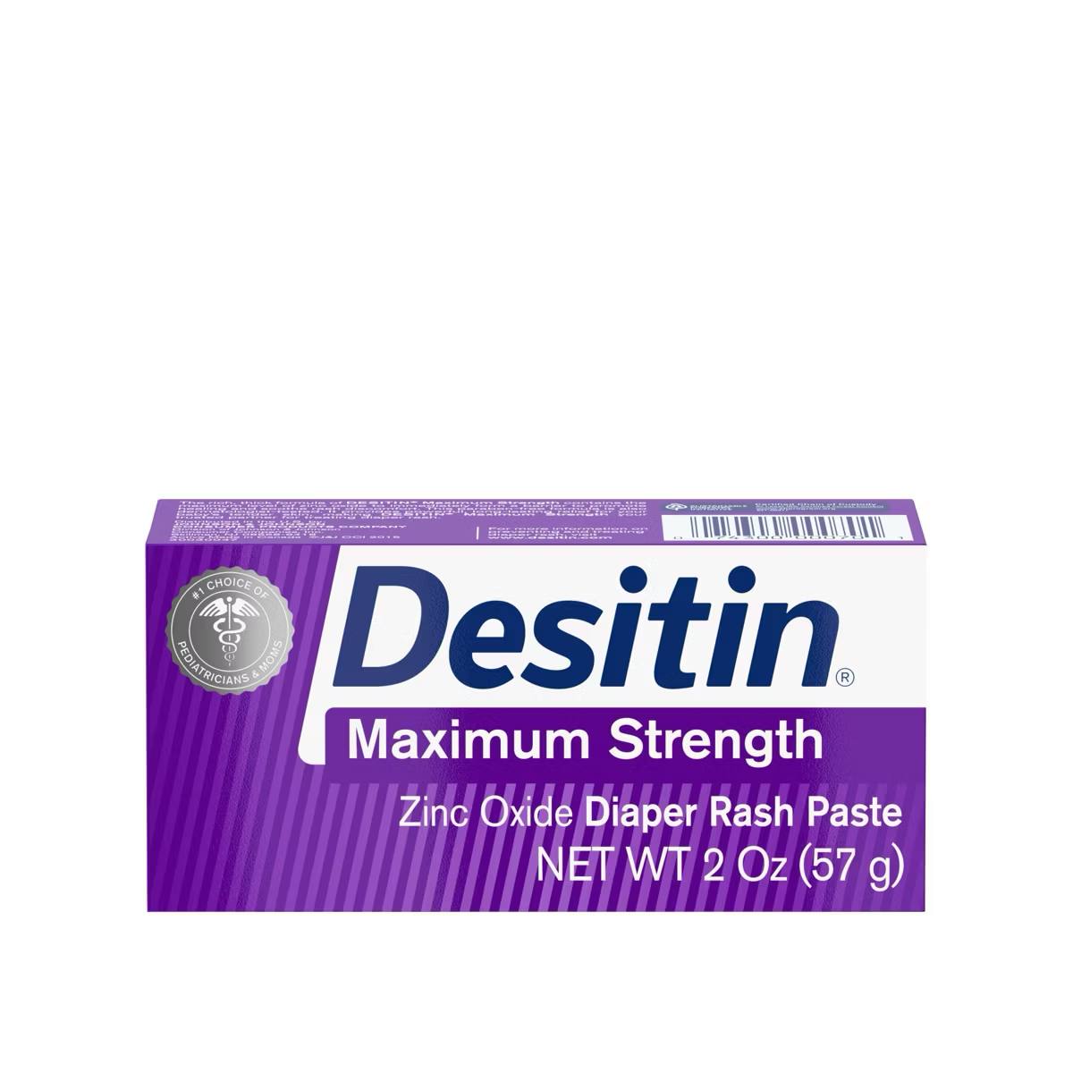 Target- Desitin Maximum Strength Baby Diaper Rash Cream with Zinc Oxide - 2oz