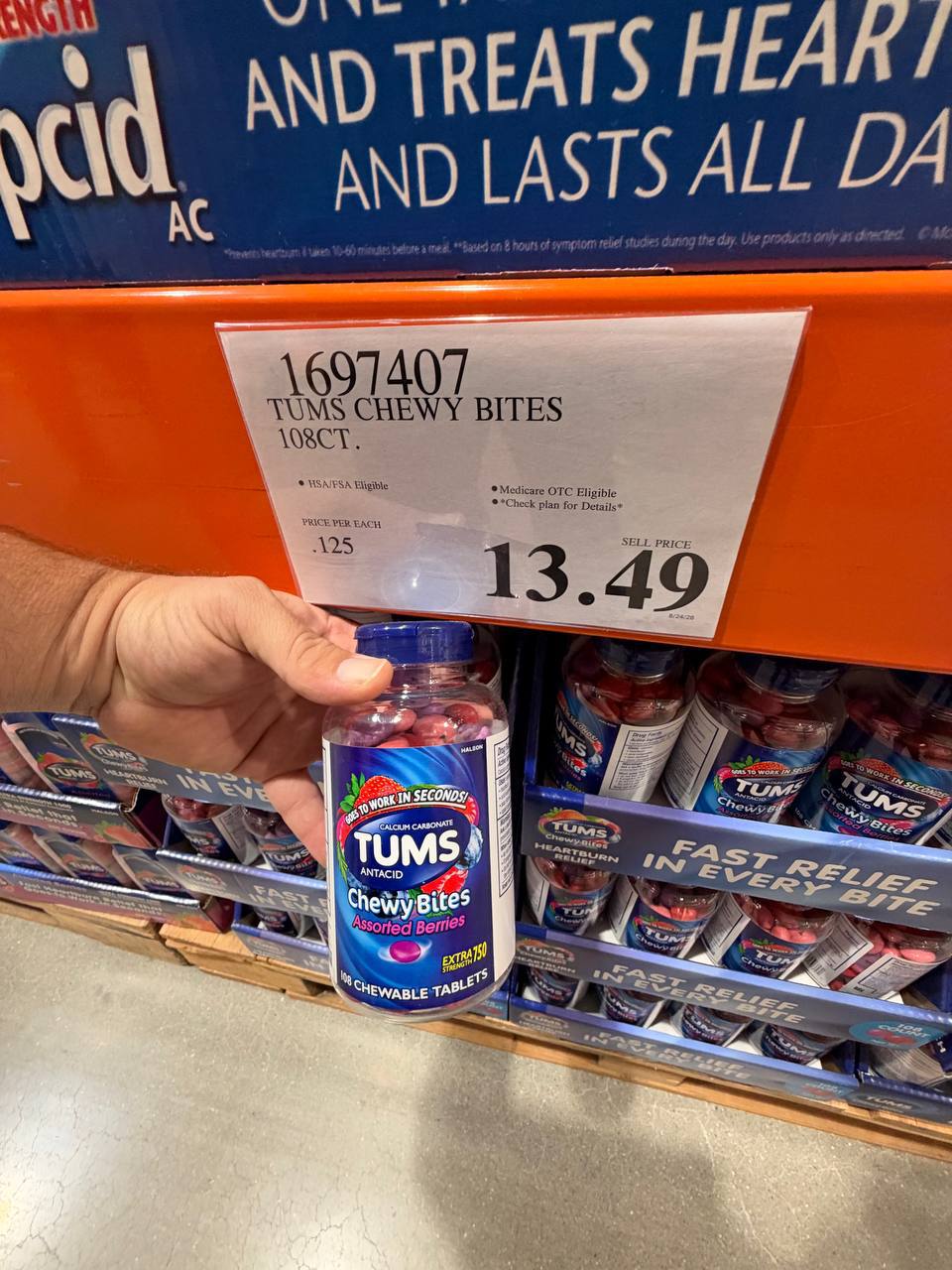Costco - Tums Antacid
