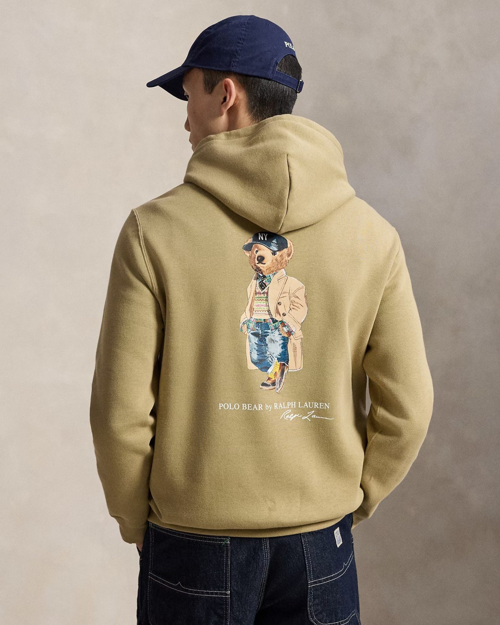 PRL Masc - Polo Bear Fleece Hoodie
