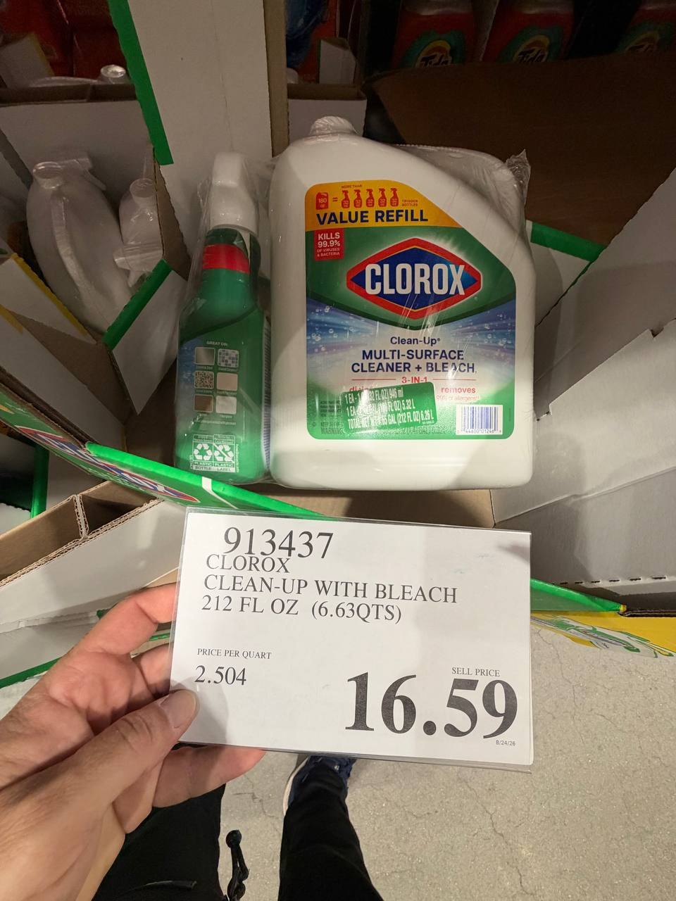 Costco - Clorox Clean-Up With Bleach