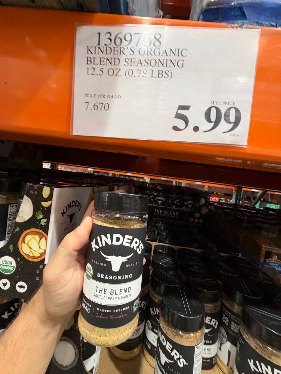 Costco - Kinder's The Blend