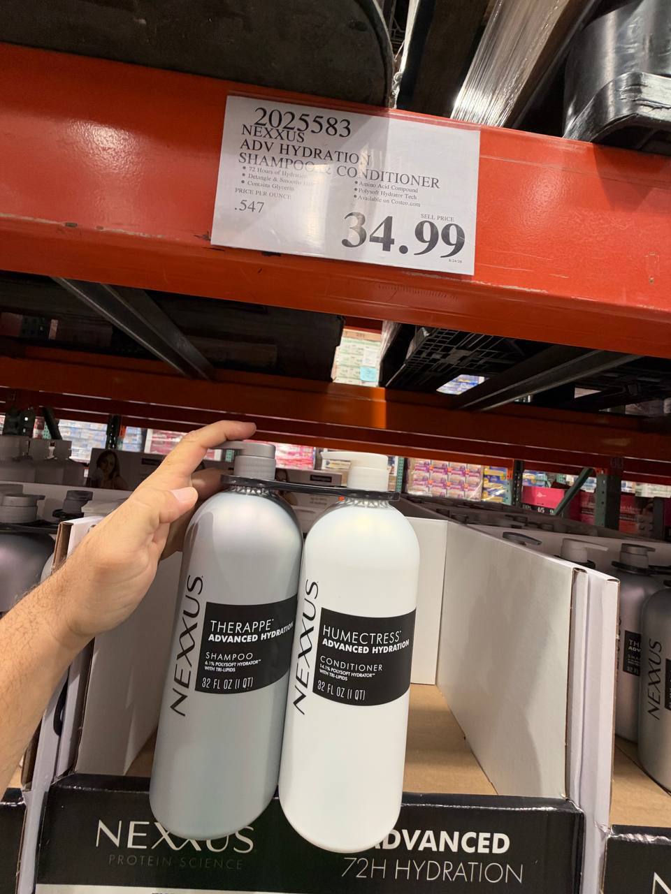 Costco - Nexxus Adv Hydration Shampoo & Conditioner