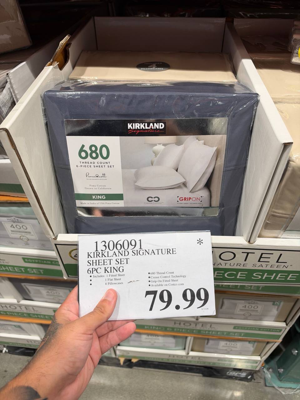 Costco- Kirkland Sheet Set King