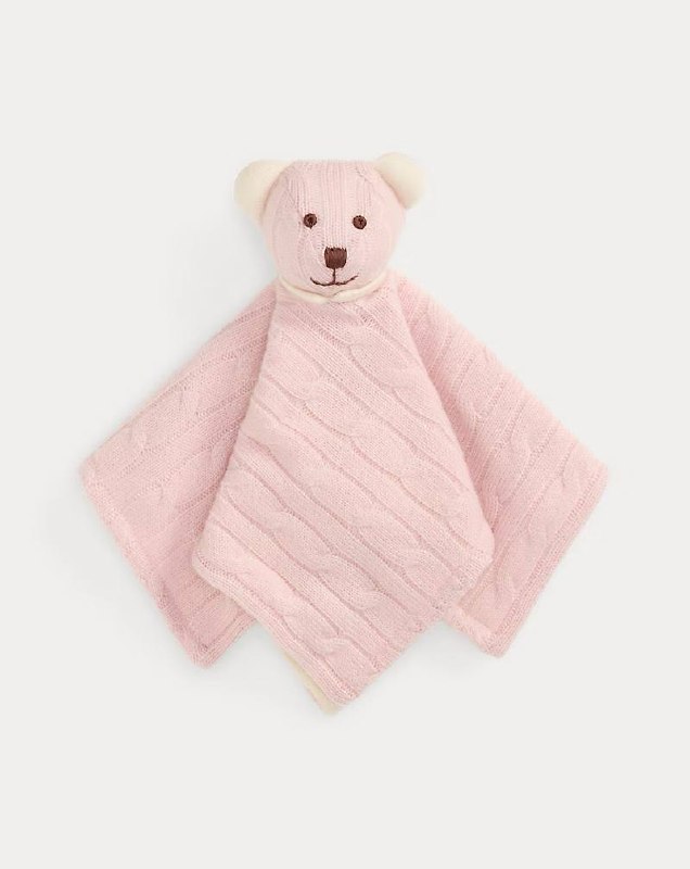 PRL- Cashmere Bear Lovey Blanket
