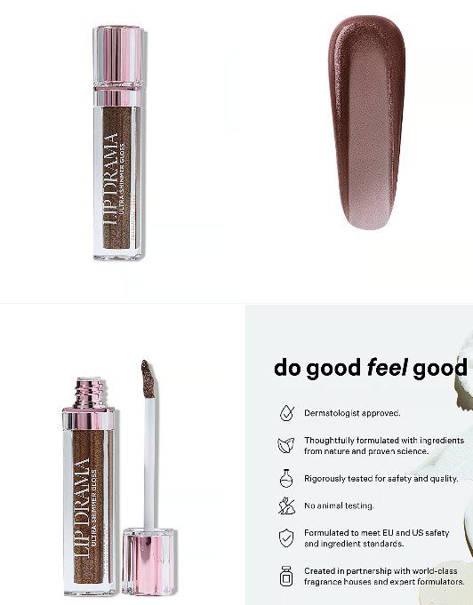 VS - Bombshell Shine Lip Drama Ultra-Shimmer Gloss: Color Sparkling Spice