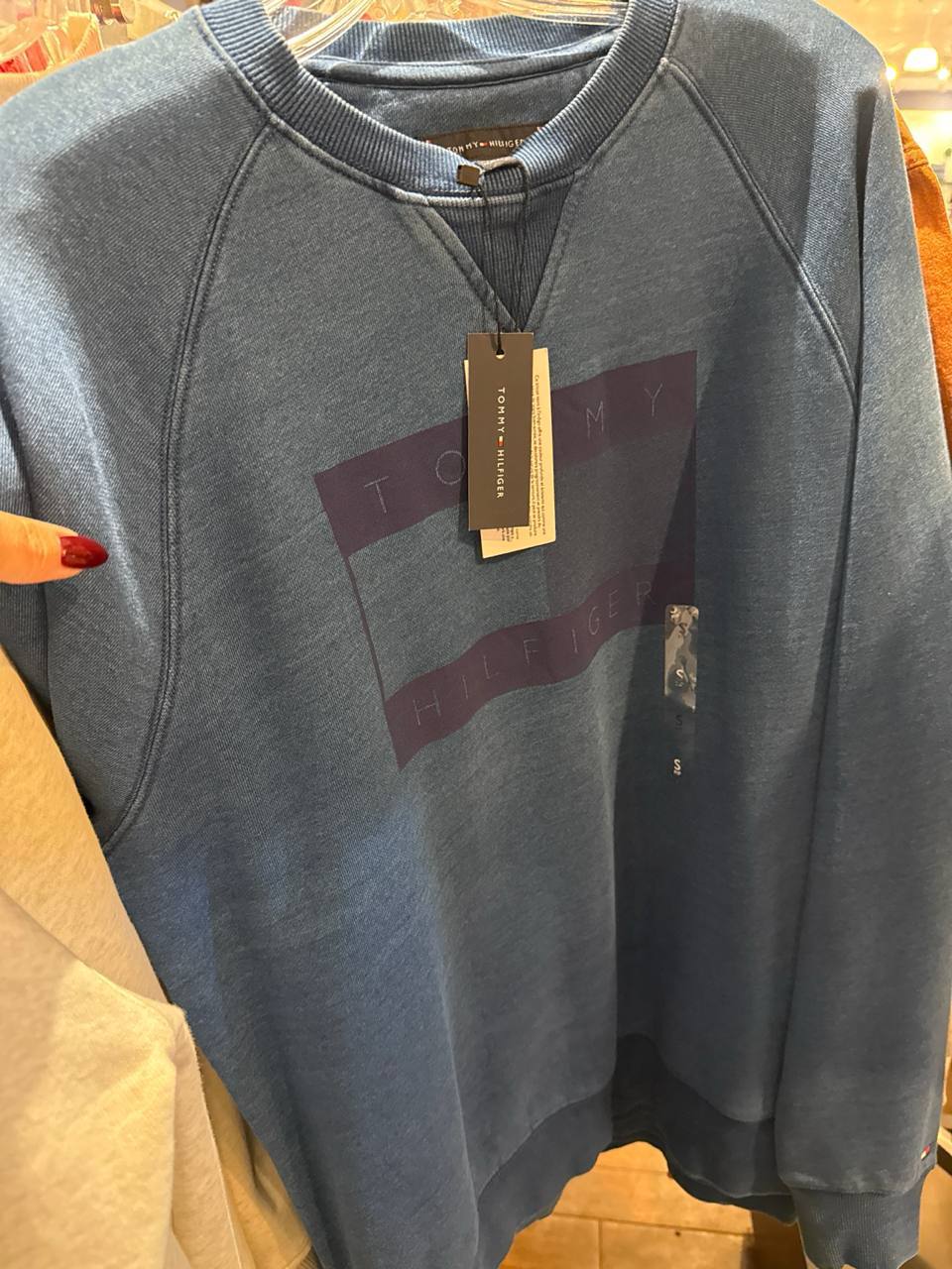 Tommy Masc- Blusa de Moletom