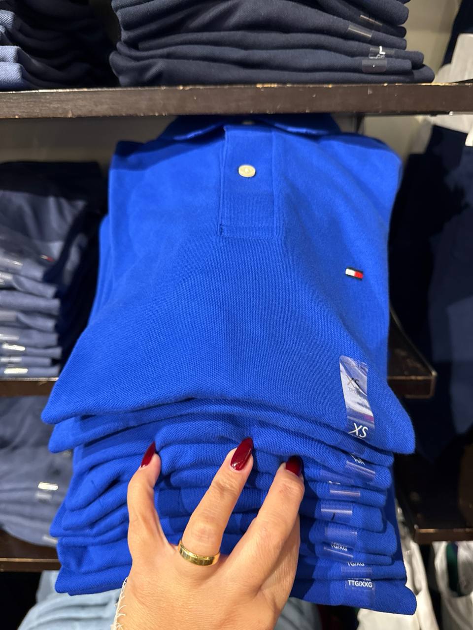 Tommy Masc- Camiseta Polo Regular Fit
