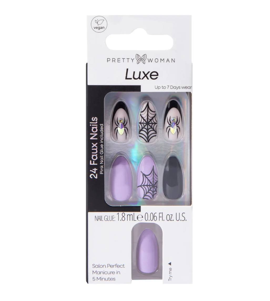 Five Below - Pretty Woman Halloween Luxe Faux Nails 24-Pack
