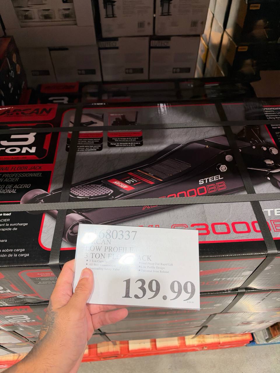 Costco- Arcan Low Profile 3 Ton