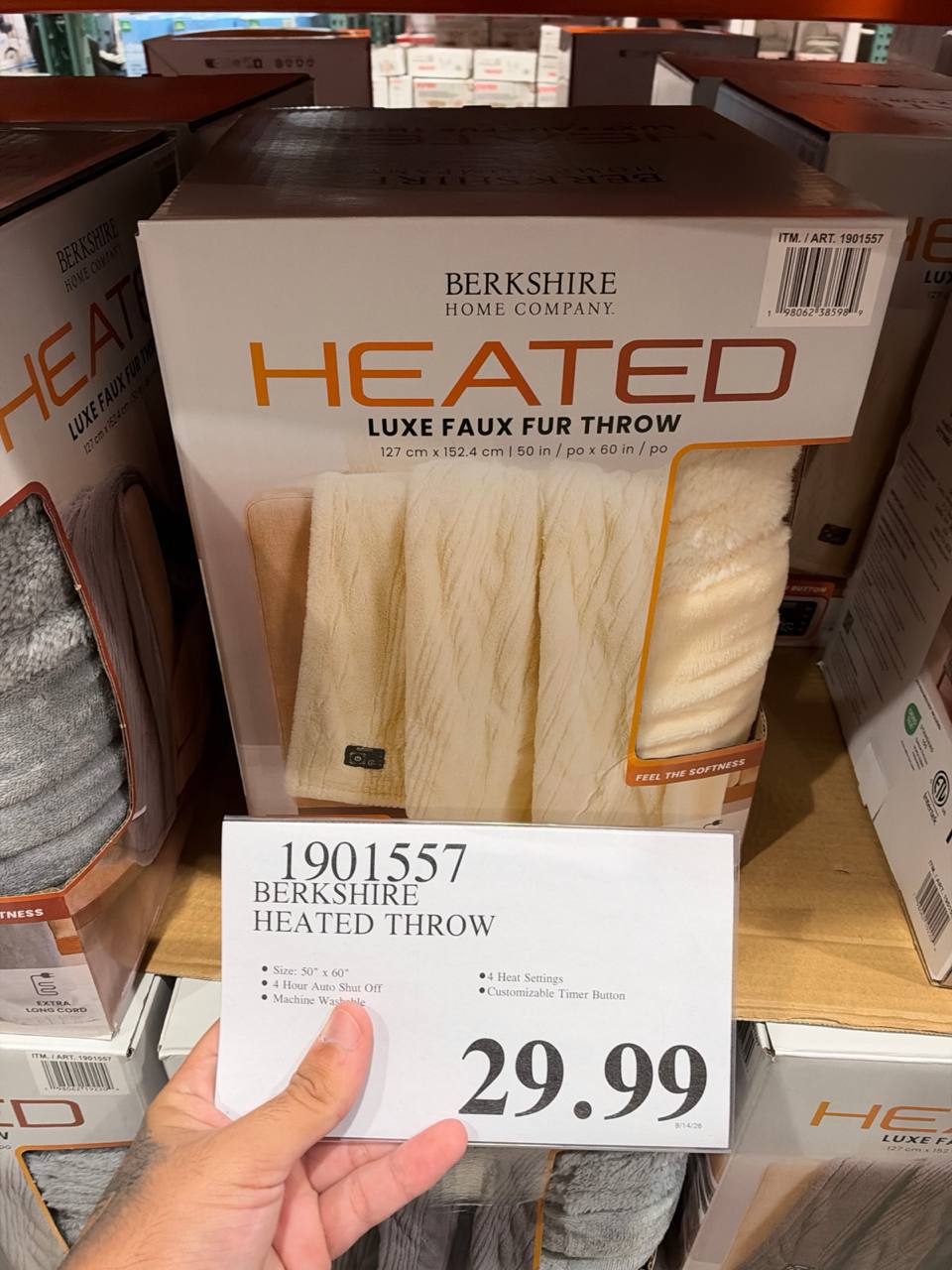Costco- Heated Throw