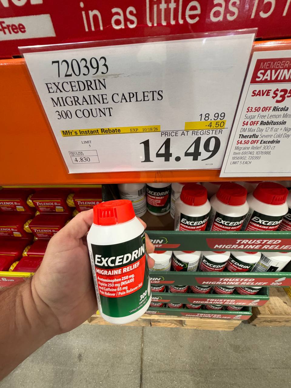 Costco - Excedrin