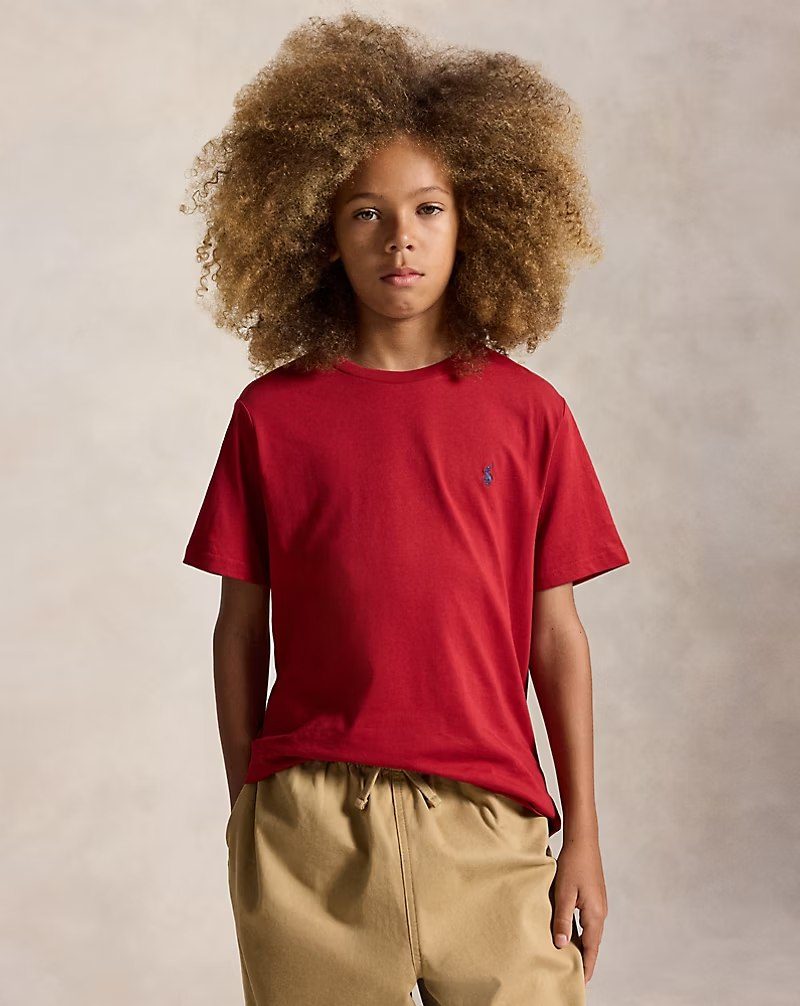 PRL Boy - Cotton Jersey Crewneck Tee